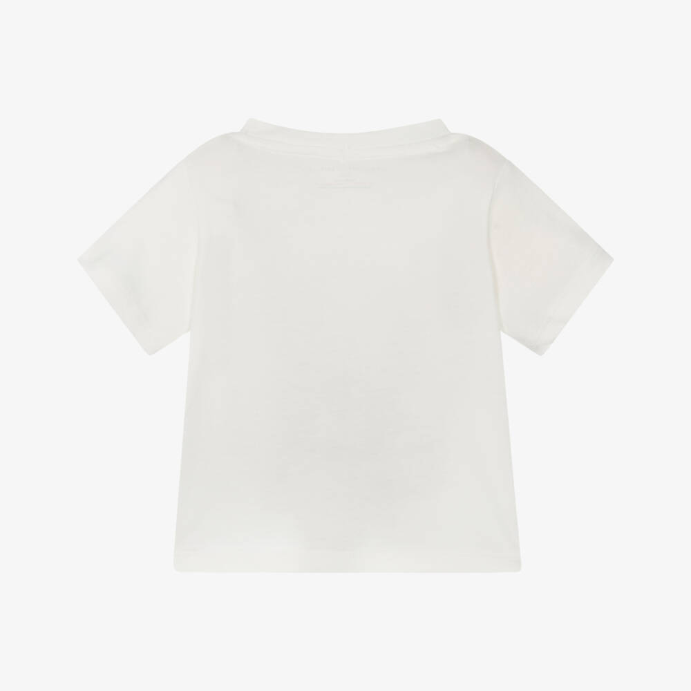 Stella McCartney Kids-Girls Ivory Fairy Globe Tee | Childrensalon Outlet