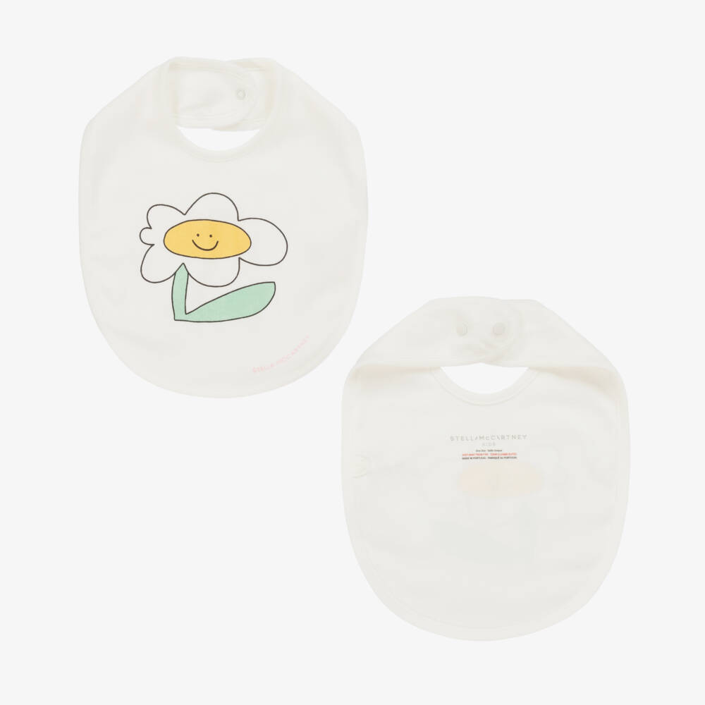 Stella McCartney Kids-Girls Ivory Floral Cotton Set | Childrensalon Outlet