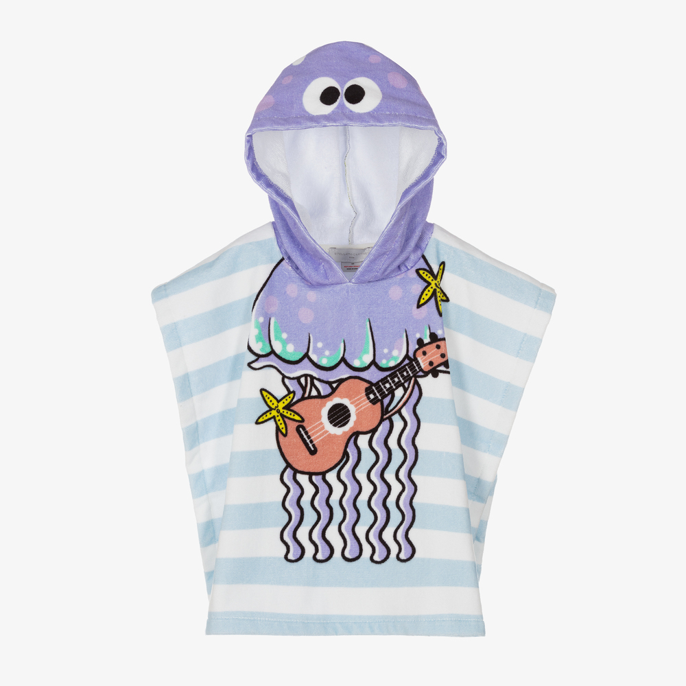 Stella McCartney Kids - Serviette capuche Méduse Fille  | Childrensalon