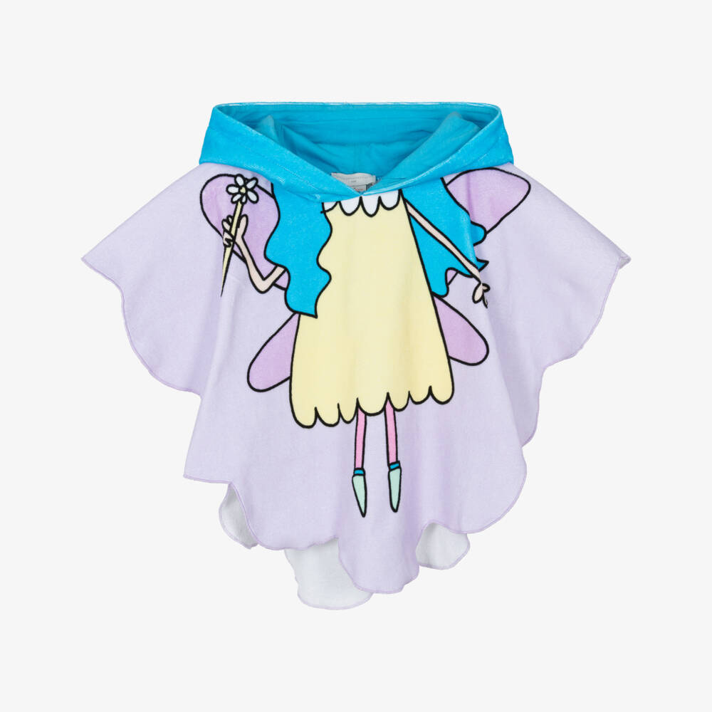 Stella McCartney Kids-Girls Lavender Fairy Hooded Wrap | Childrensalon Outlet