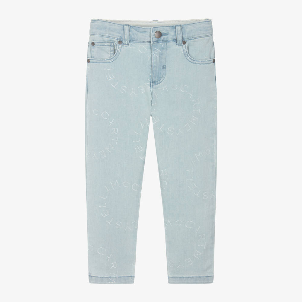 Girls Light Blue Denim Jeans