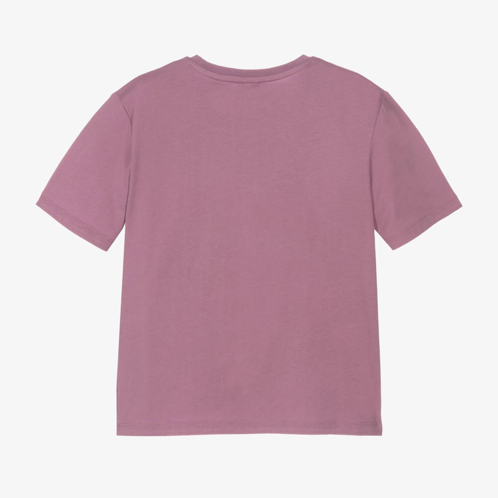 Stella McCartney Kids-Girls Lilac Cosmic Star Tee | Childrensalon Outlet