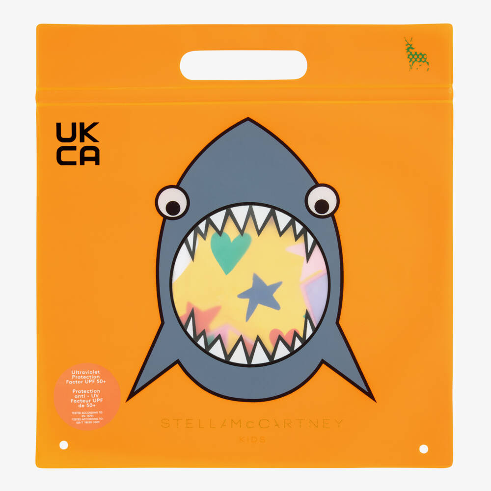 Stella McCartney Kids-Girls Lilac Starry Swimwear (UPF50+) | Childrensalon Outlet