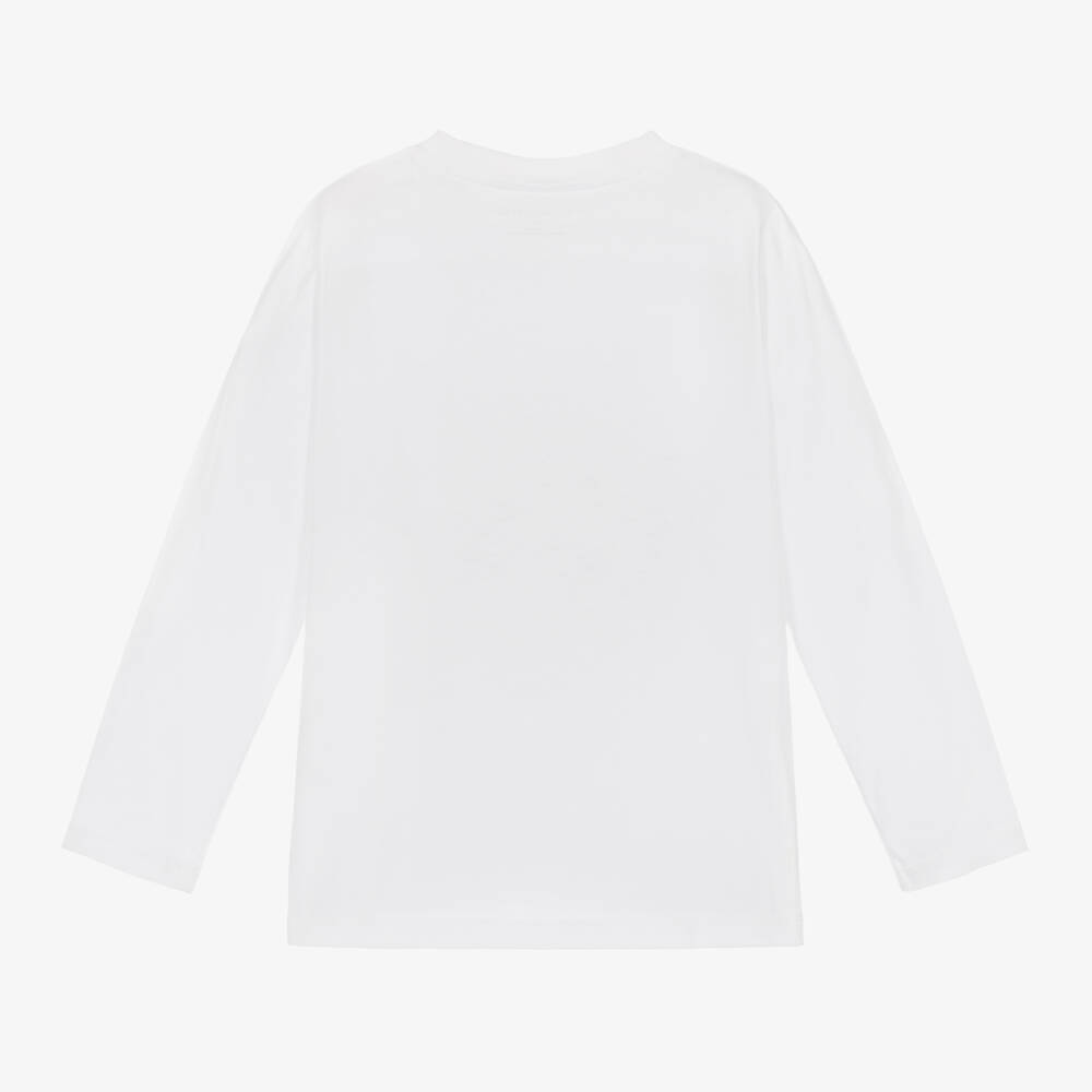 Stella McCartney Kids-Girls Long Sleeve Cat Tee | Childrensalon Outlet
