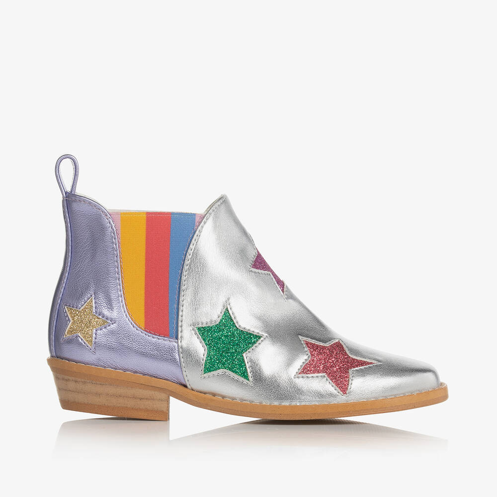 Stella mccartney cheap white boots