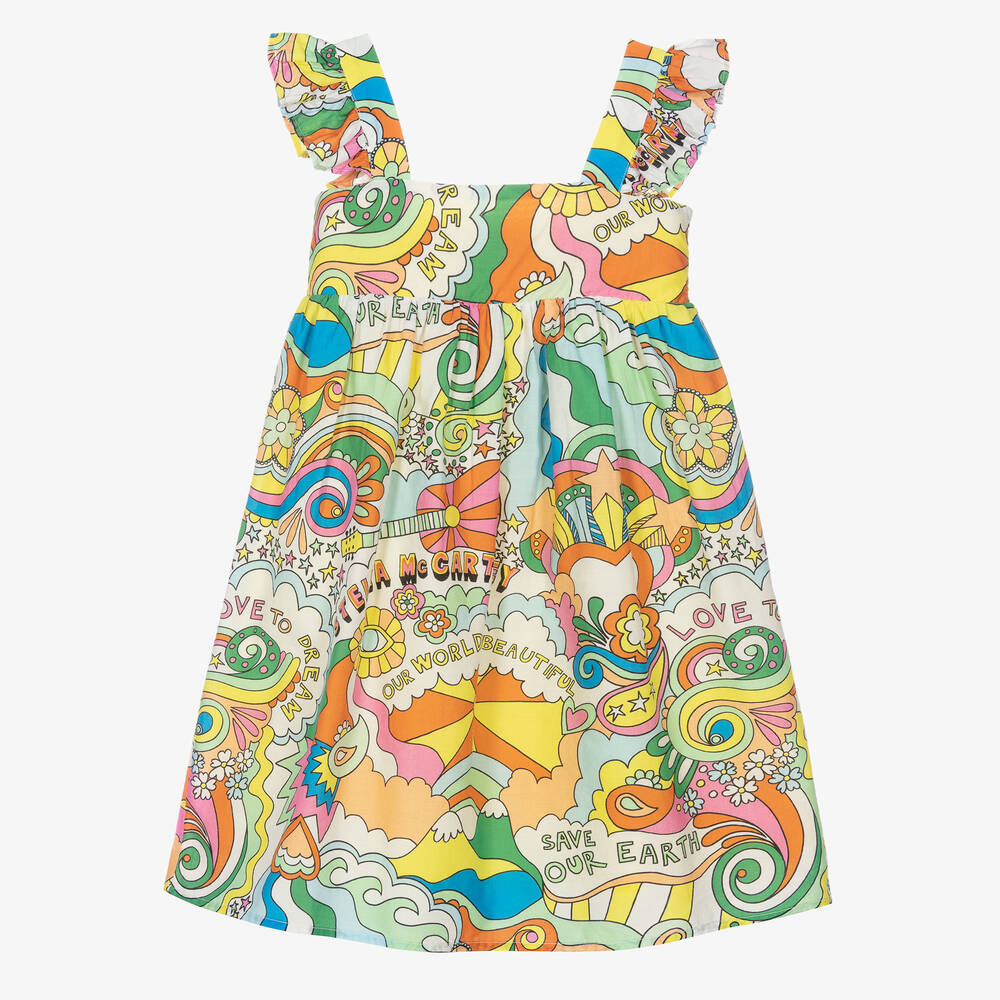 Stella McCartney Kids - Girls Multicolour Love To Dream Dress | Childrensalon