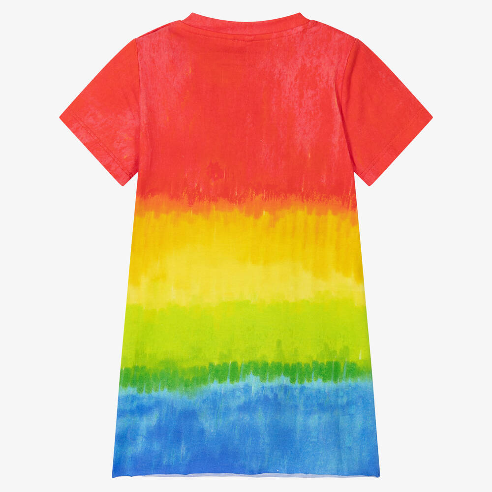 Stella McCartney Kids-Girls Multicolour Tie Dye Dress | Childrensalon Outlet