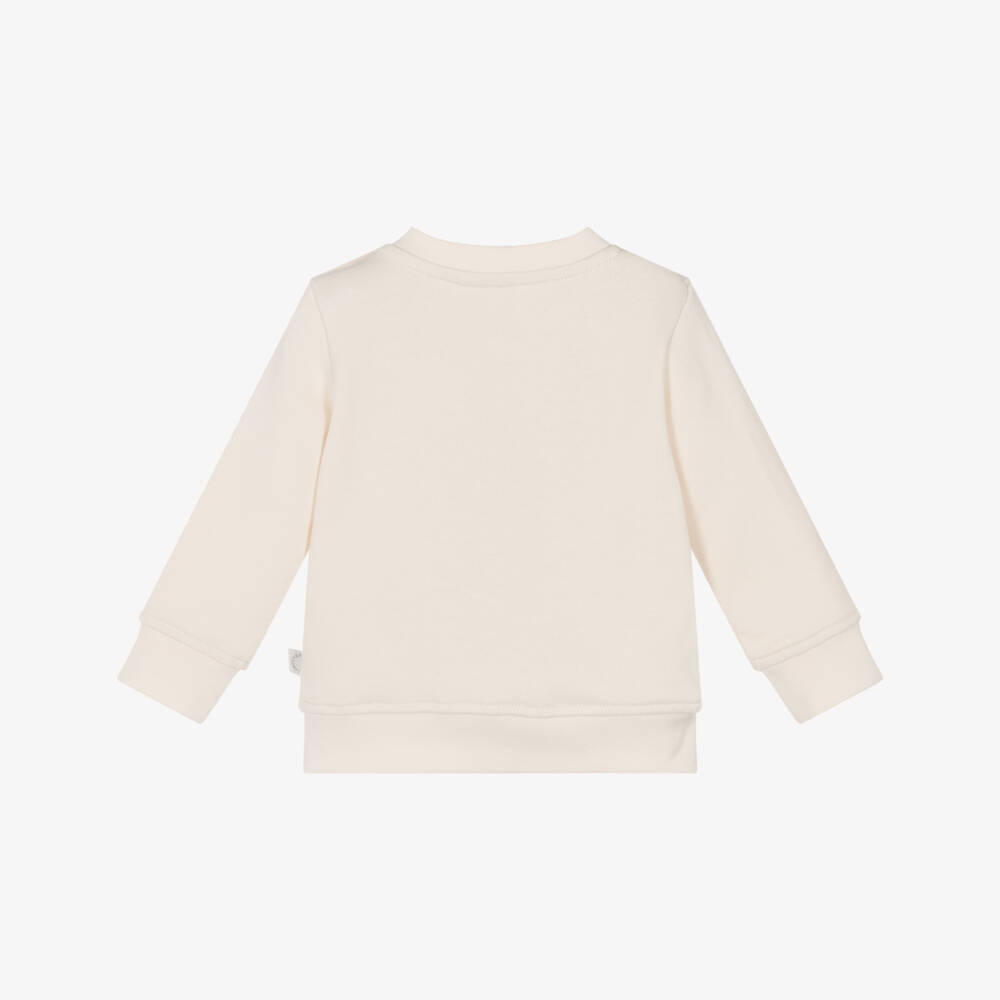 Stella McCartney Kids-Girls Pale Pink Organic Strawberry Top | Childrensalon Outlet