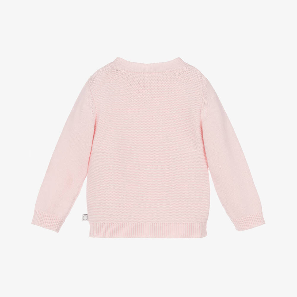 Stella McCartney Kids-Girls Pastel Cotton Sweater | Childrensalon Outlet