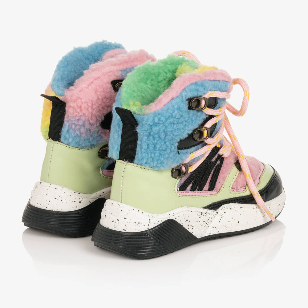 Girls on sale fleece boots