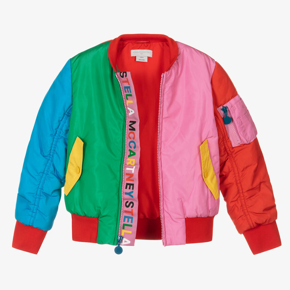Pink bomber jacket kids deals
