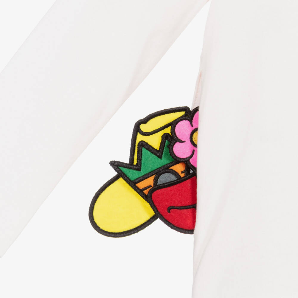 Stella McCartney Kids-Girls Pink Cotton Top | Childrensalon Outlet