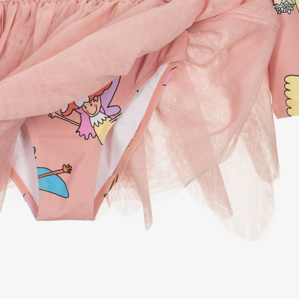 Stella McCartney Kids-Платье фея для девочек розовое | Childrensalon Outlet