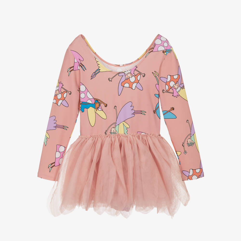 Stella McCartney Kids-Платье фея для девочек розовое | Childrensalon Outlet