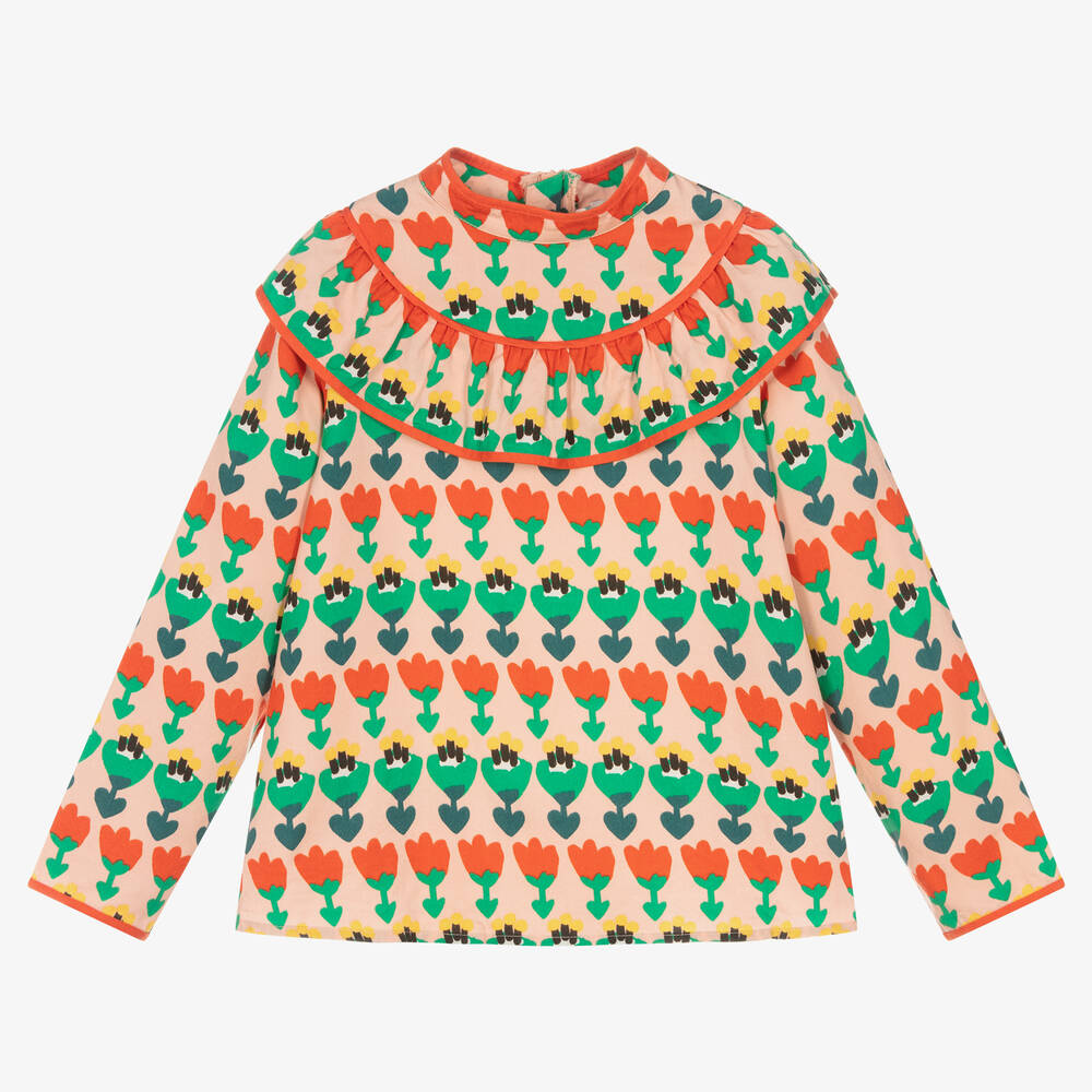 Stella McCartney Kids - Розовая блузка в цветочек | Childrensalon