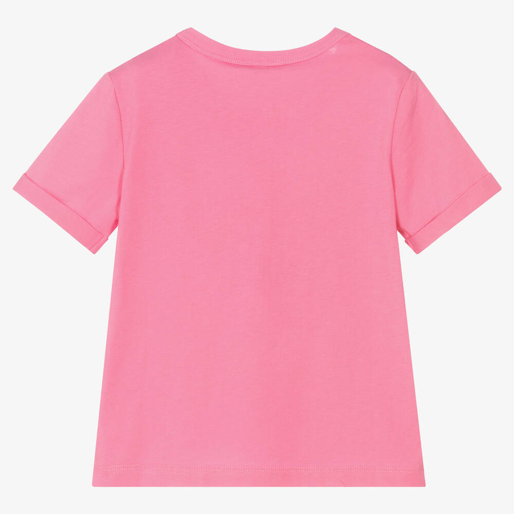 Stella McCartney ピンク グラフィックTシャツ Stella McCartney Kids - Girls Pink Graphic T-Shirt