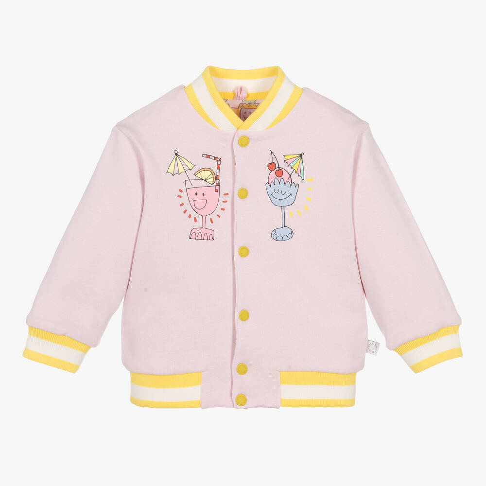 Infant bomber jacket girl sales