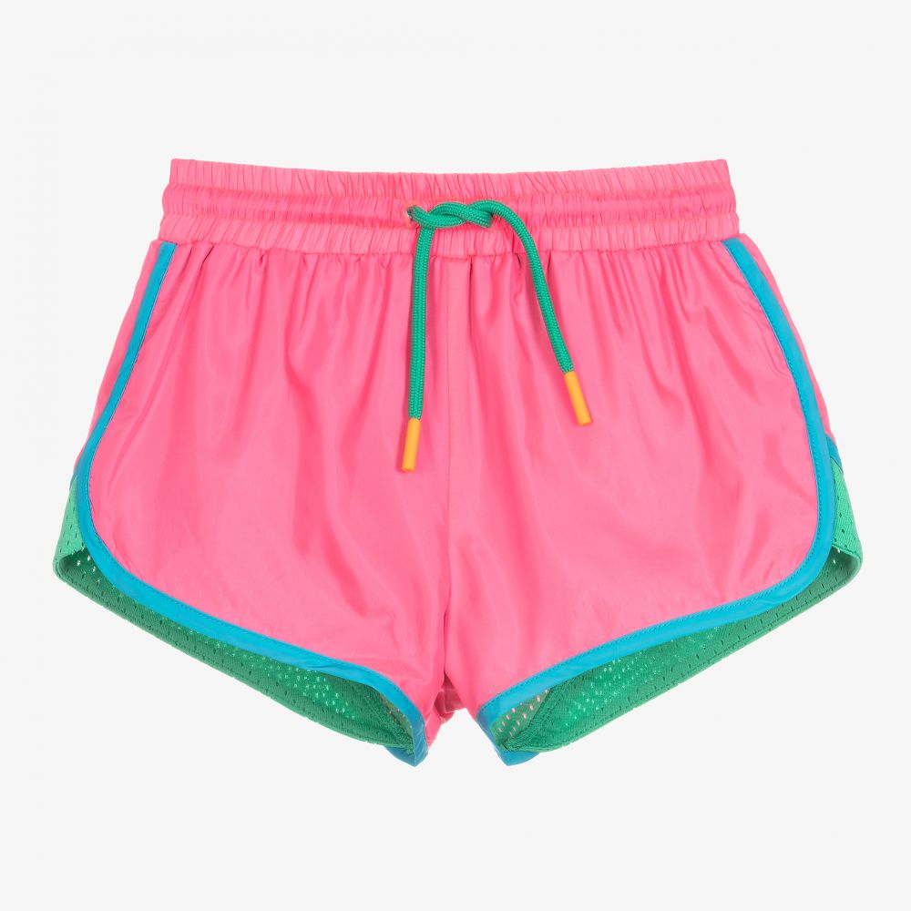 Stella McCartney Kids - Rosafarbene Sportshorts (M) | Childrensalon