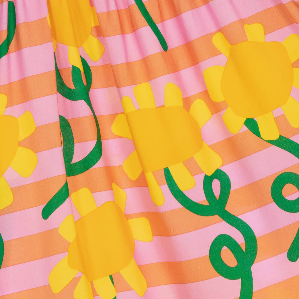 Stella McCartney Kids-Girls Pink Striped Dress | Childrensalon Outlet