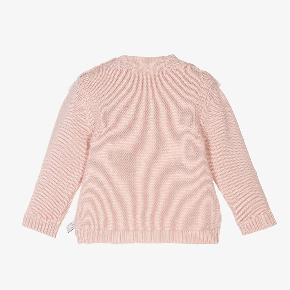 Girls pink jumper hot sale