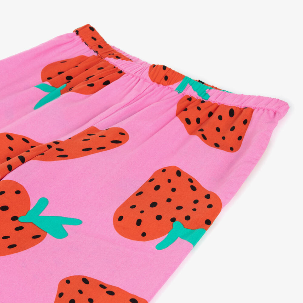 Stella McCartney Kids-Girls Playful Pink Berry Pants | Childrensalon Outlet
