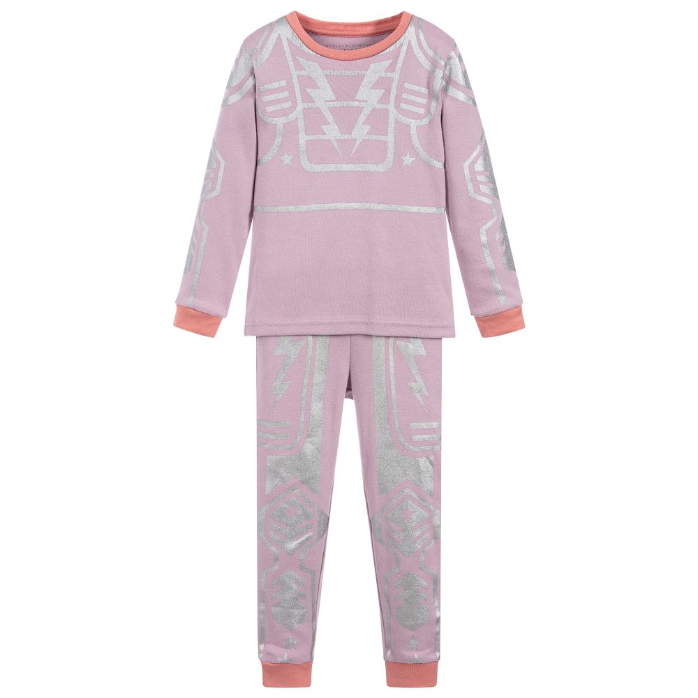 Stella McCartney Kids - Girls Purple ANDREA Pyjamas | Childrensalon