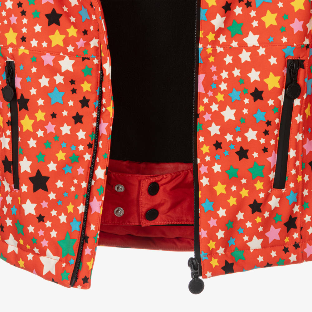 Stella McCartney Kids Ski Wear Capsule-Girls Radiant Star Snow Jacket | Childrensalon Outlet