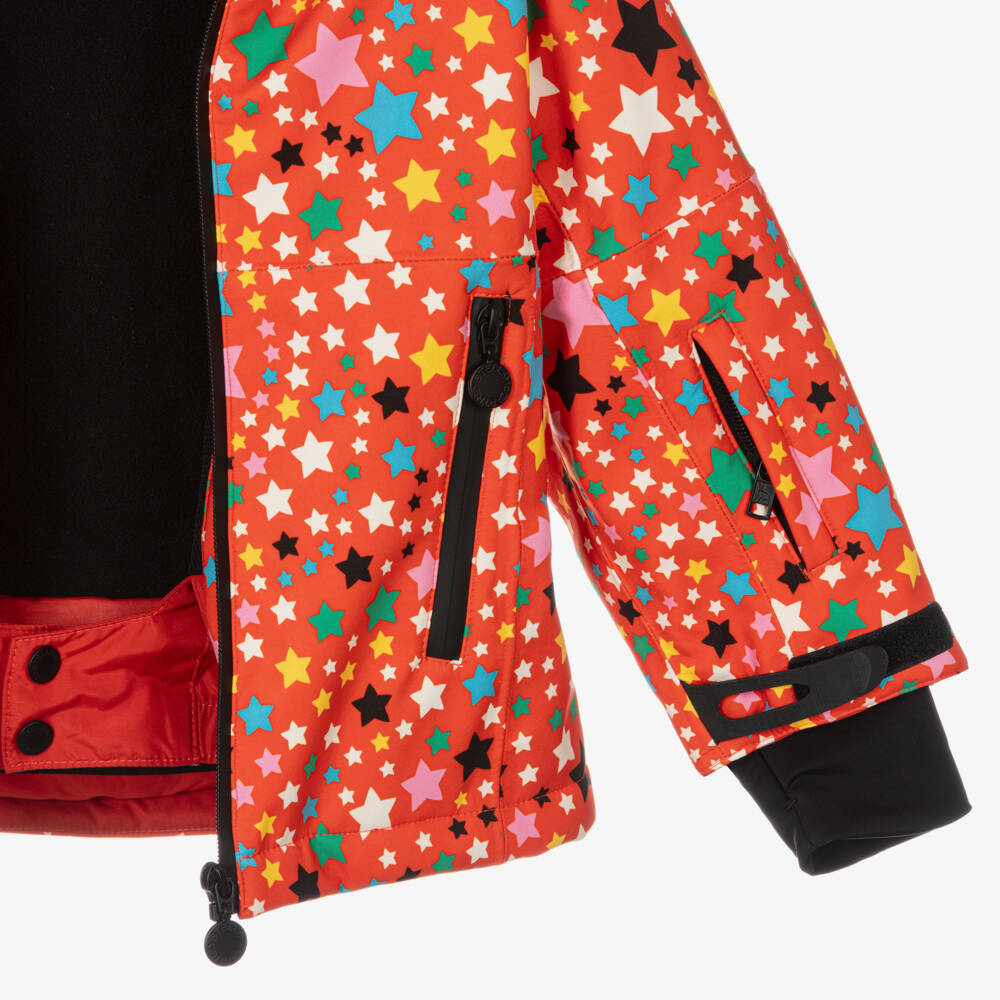 Stella McCartney Kids Ski Wear Capsule-Girls Radiant Star Snow Jacket | Childrensalon Outlet