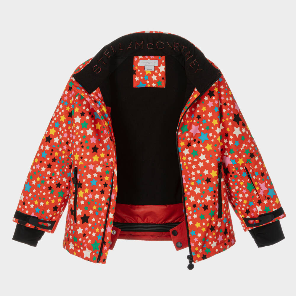 Stella McCartney Kids Ski Wear Capsule-Girls Radiant Star Snow Jacket | Childrensalon Outlet