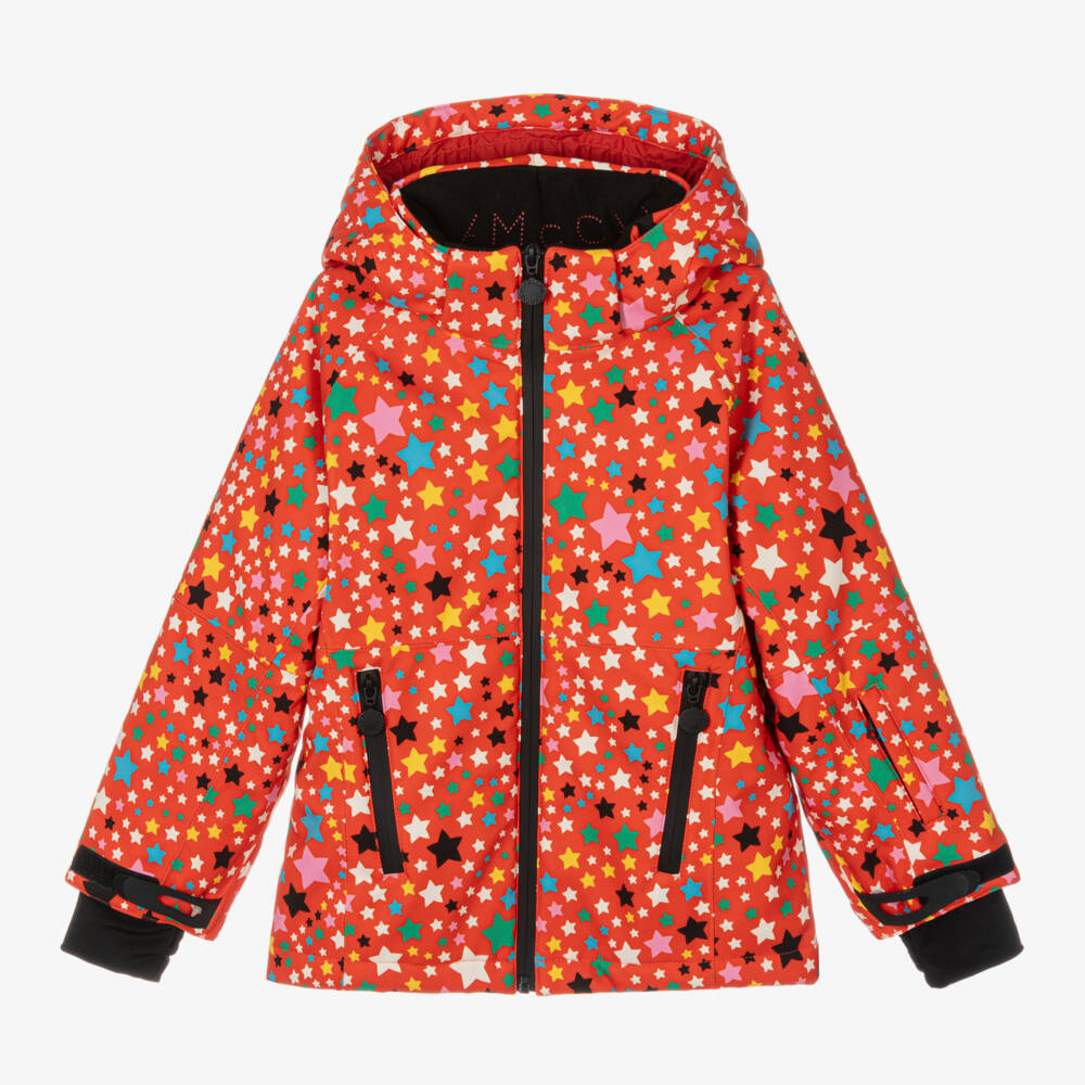 Stella McCartney Kids Ski Wear Capsule-Girls Radiant Star Snow Jacket | Childrensalon Outlet