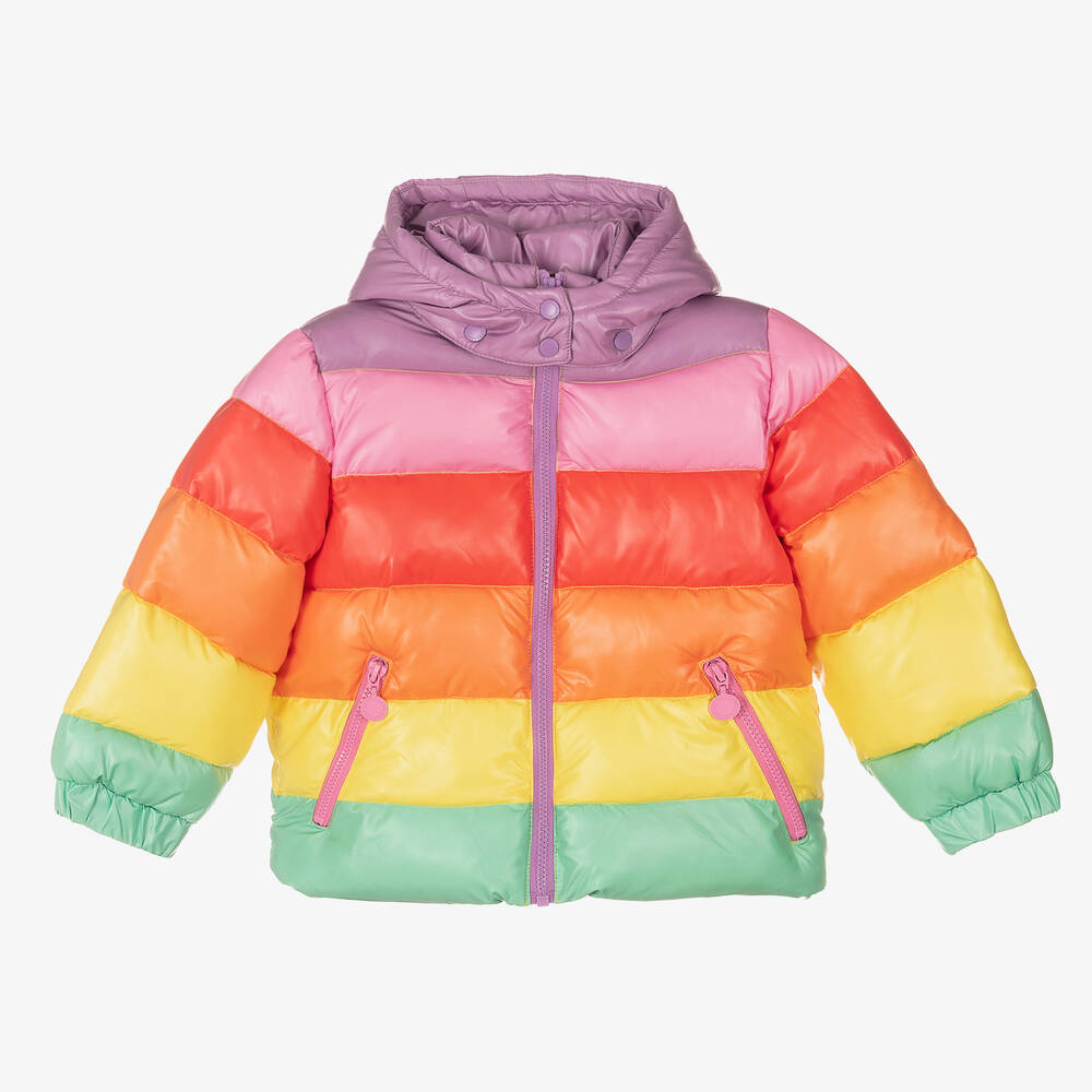 Stella McCartney Kids - Doudoune arc-en-ciel fille | Childrensalon