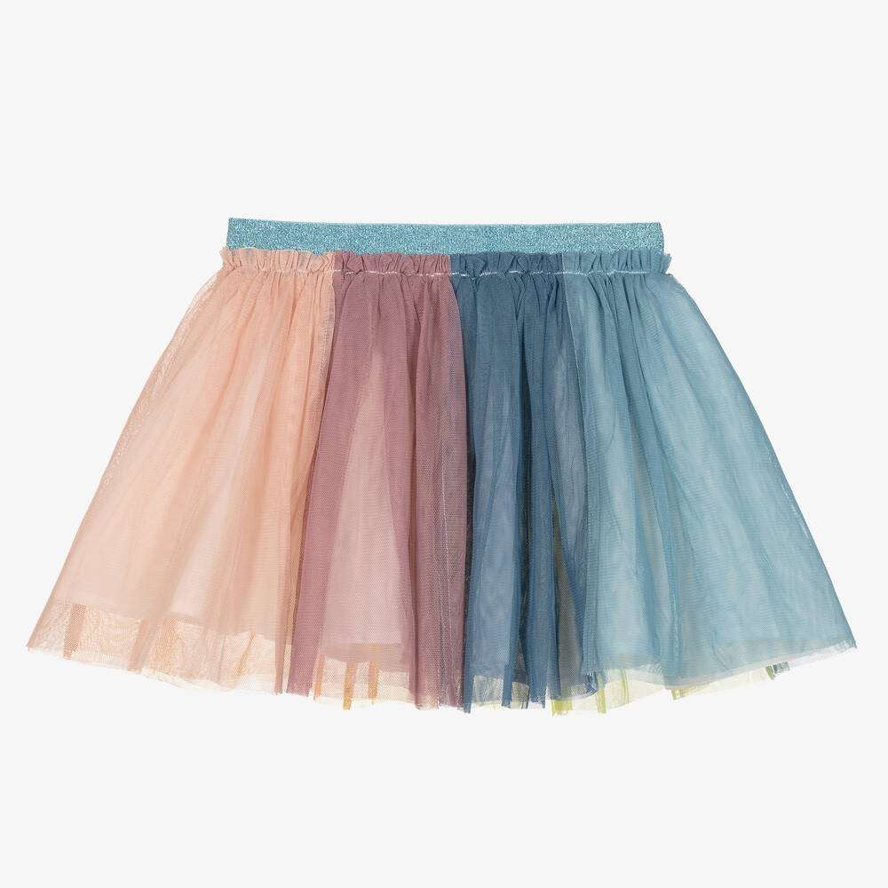 Stella McCartney Kids-تنورة تول بألوان قوس قزح | Childrensalon Outlet