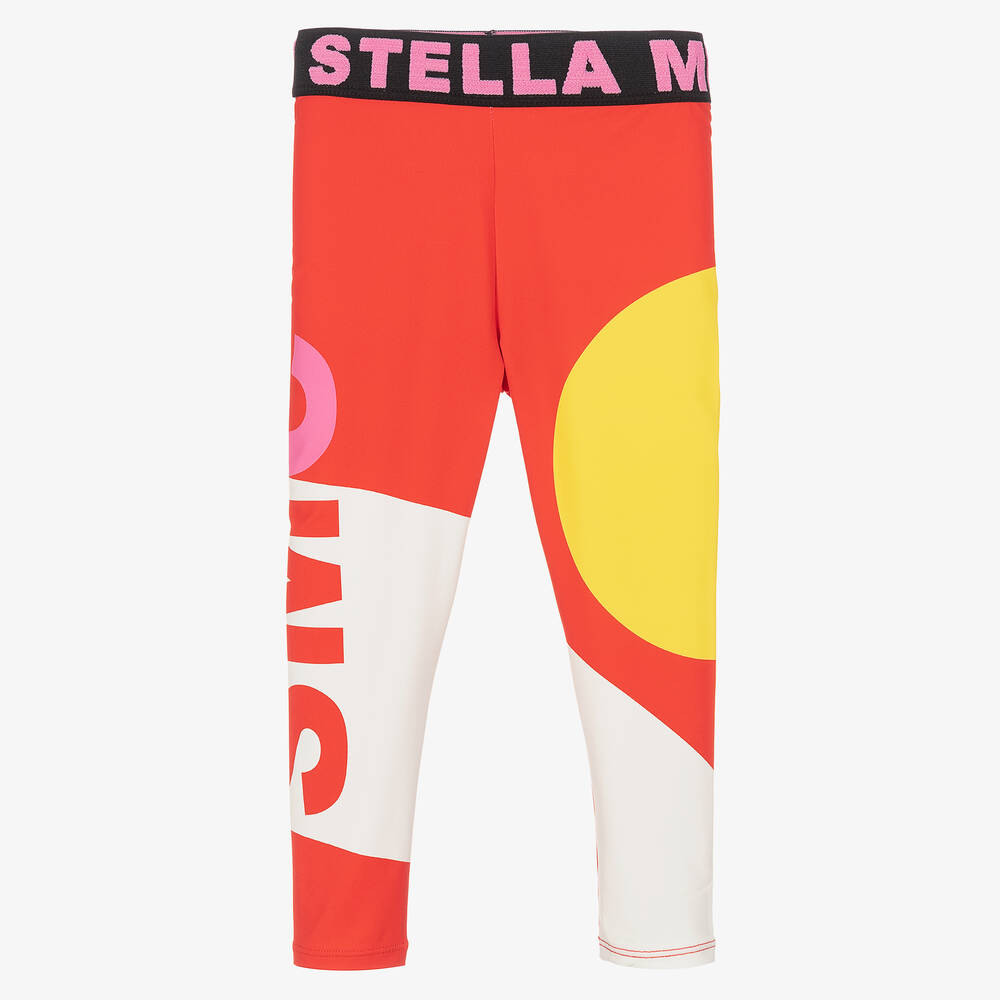 Legging hot sale rouge fille
