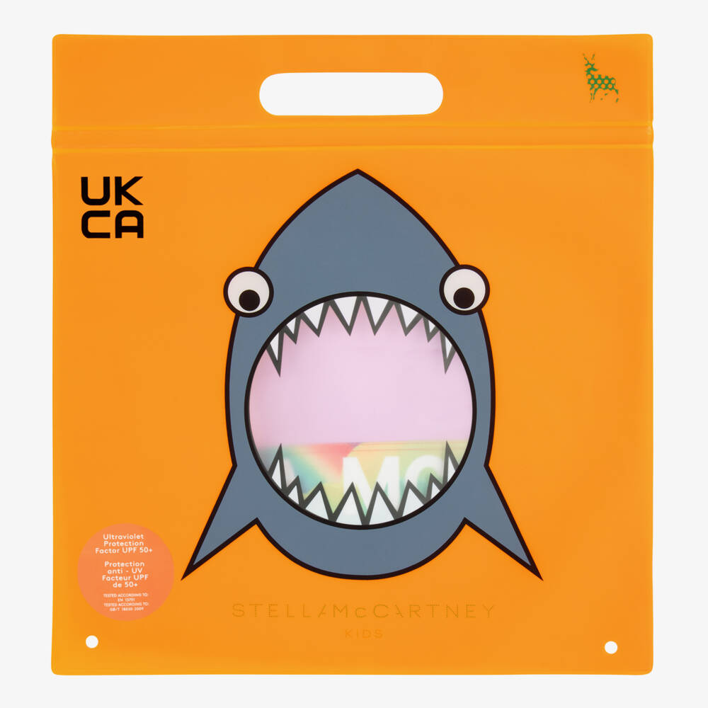 Stella McCartney Kids-Girls Red & Pink Bikini (UPF50+) | Childrensalon Outlet