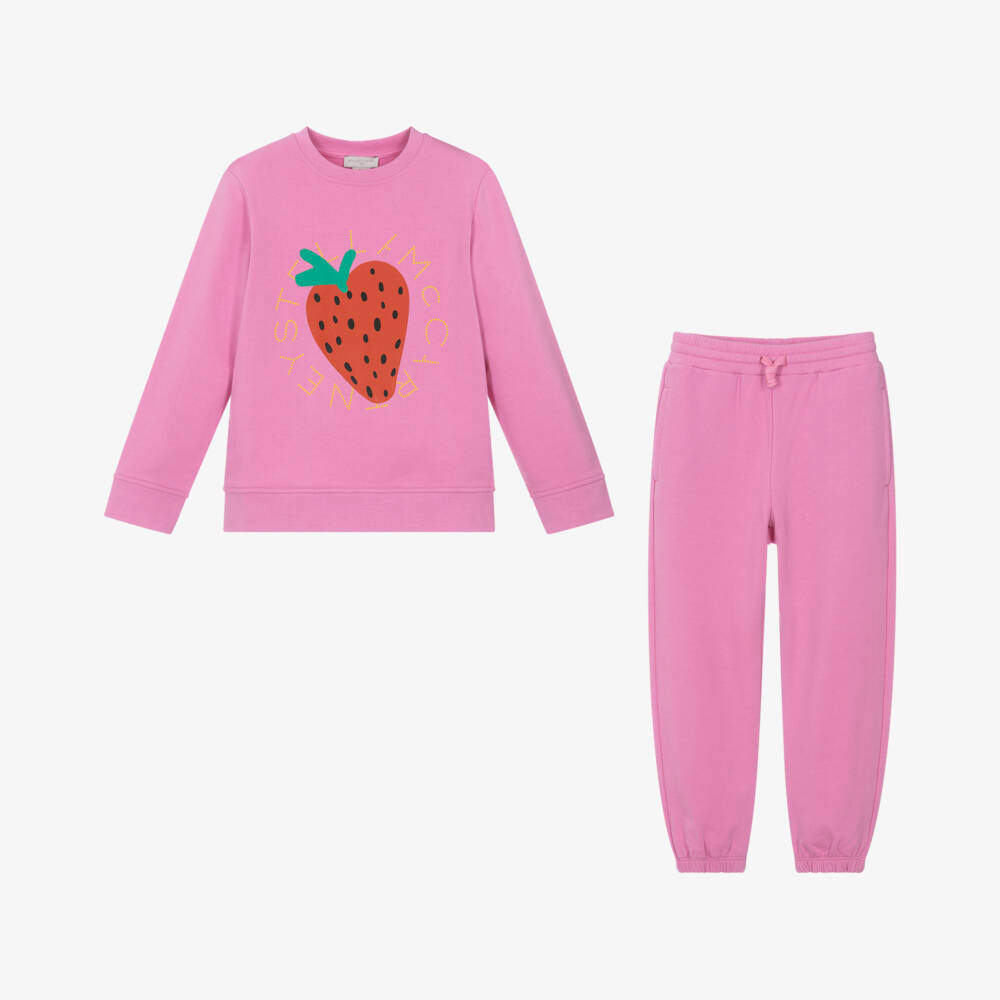 Stella McCartney Kids-Girls' Rosy Cotton Play Ensemble | Childrensalon Outlet