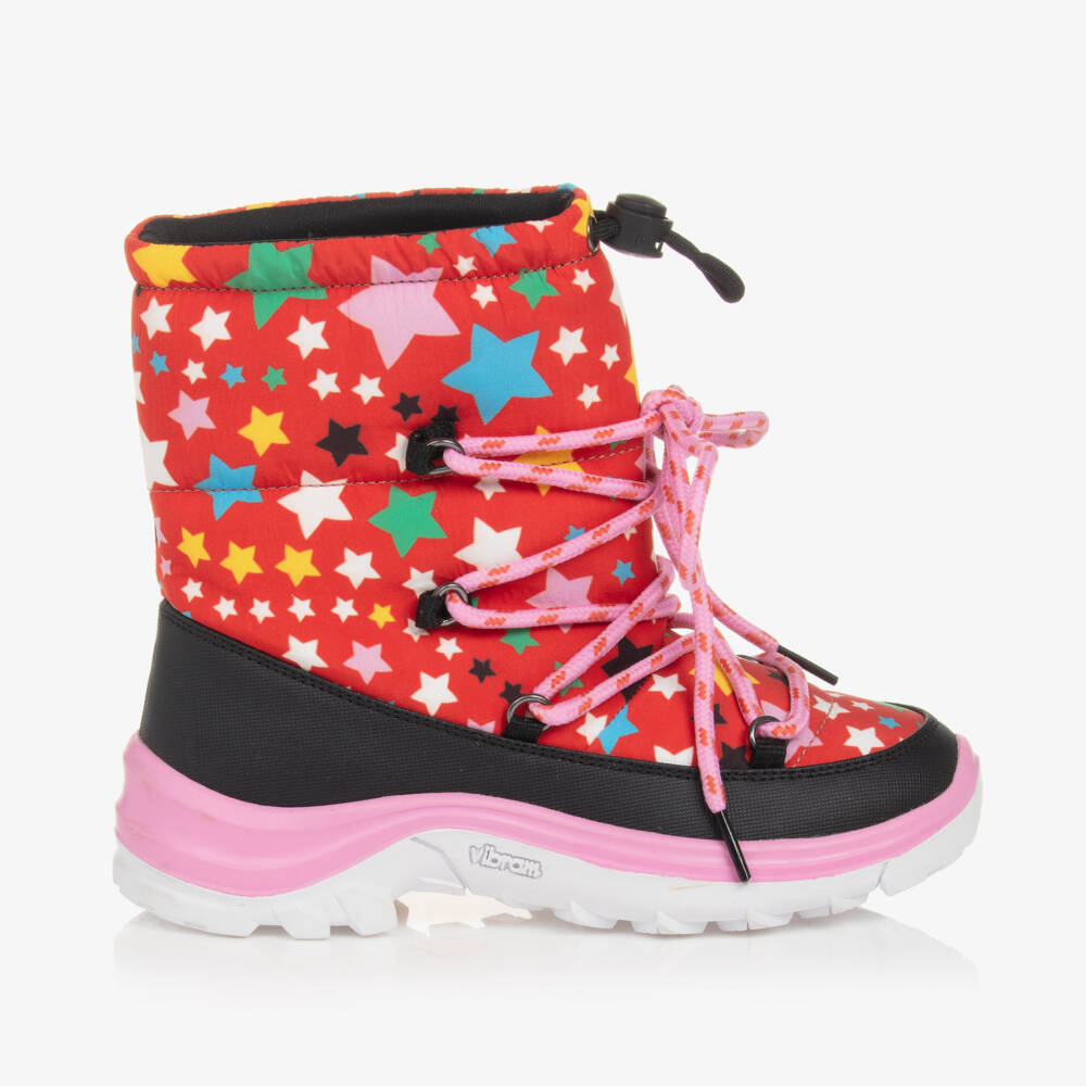 Stella McCartney Kids Лыжная капсульная коллекция-Зимние сапоги Руби Стар для девочек | Childrensalon Outlet