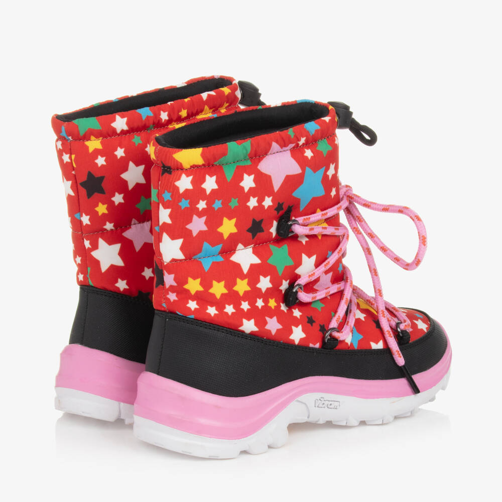Stella McCartney Kids Лыжная капсульная коллекция-Зимние сапоги Руби Стар для девочек | Childrensalon Outlet