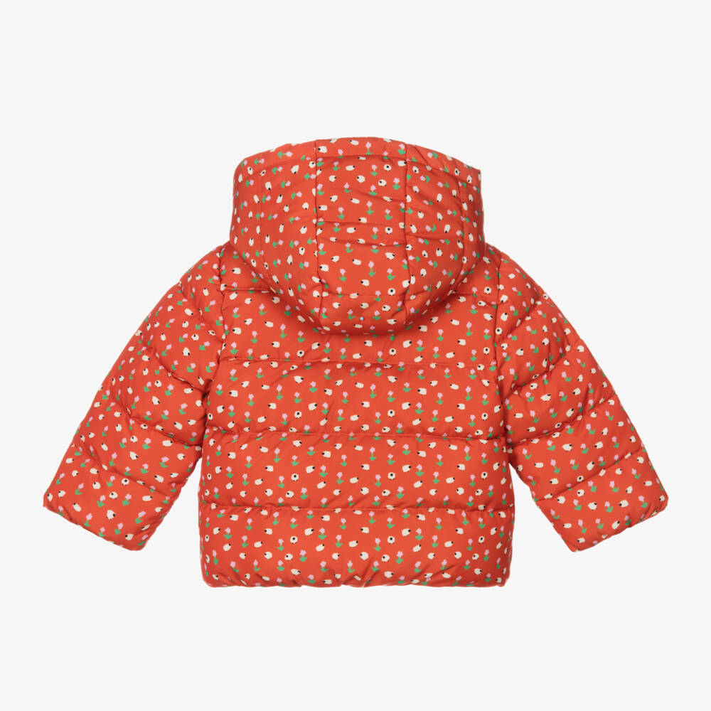 Stella McCartney Kids-Girls Scarlet Floral Padded Jacket | Childrensalon Outlet
