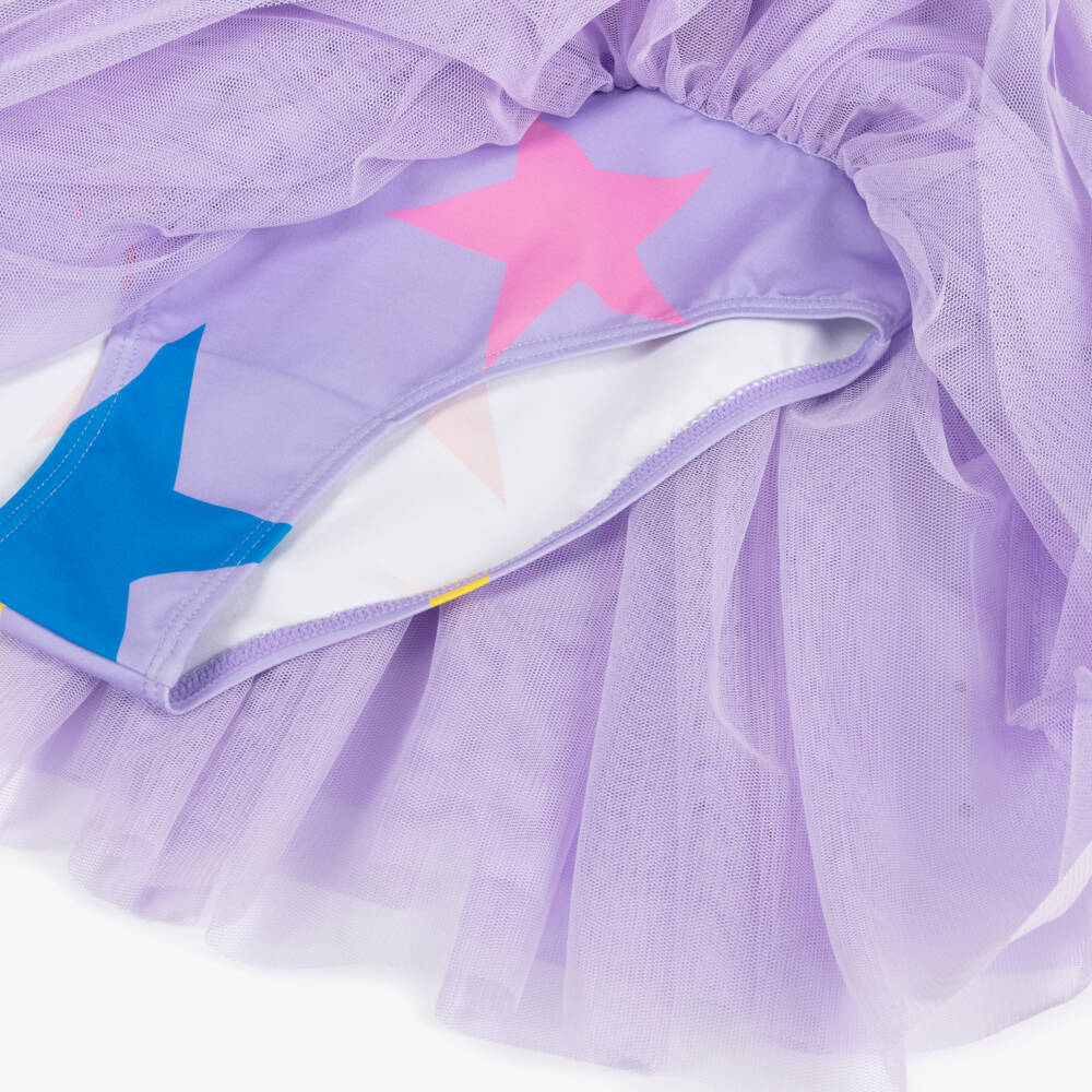 Stella McCartney Kids-Платье из мерцающего звёздного тюля для девочек | Childrensalon Outlet