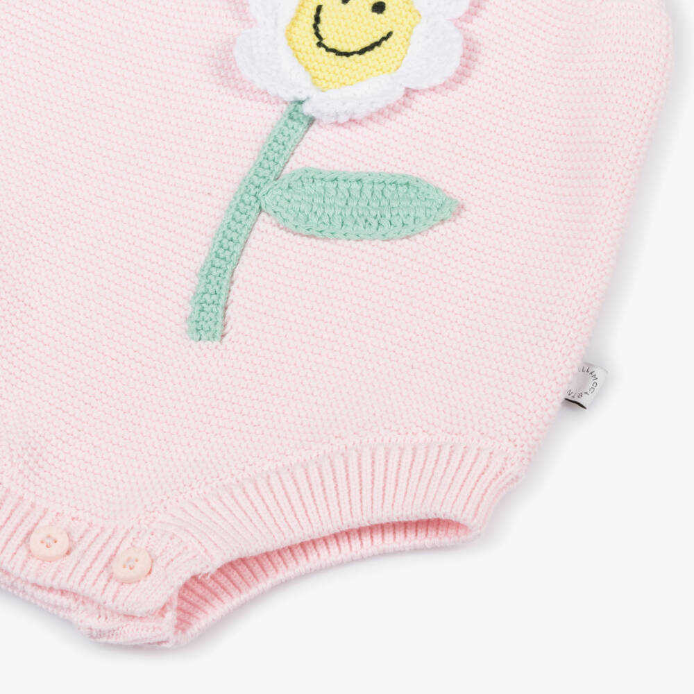 Stella McCartney Kids-Girls' Soft Pink Knit Shortie | Childrensalon Outlet