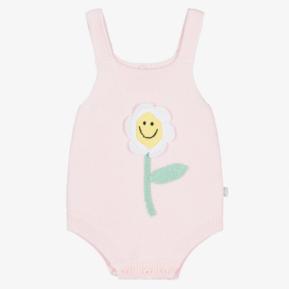 Stella McCartney Kids-Girls' Soft Pink Knit Shortie | Childrensalon Outlet
