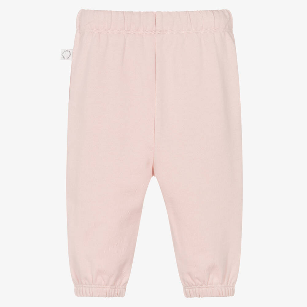 Stella McCartney Kids-Girls Soft Rose Jogging Pants | Childrensalon Outlet