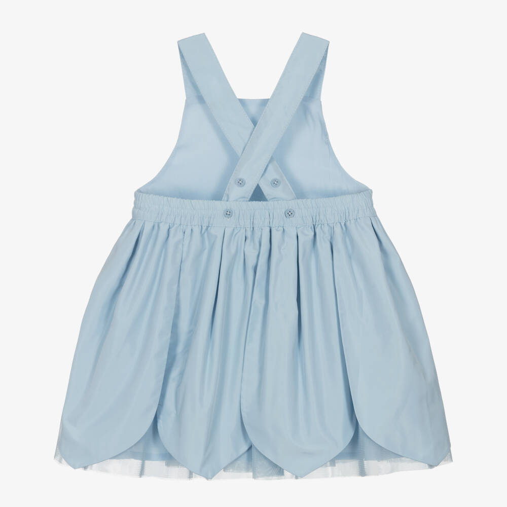 Stella McCartney Kids-Girls Springtime Blue Blossom Dress | Childrensalon Outlet