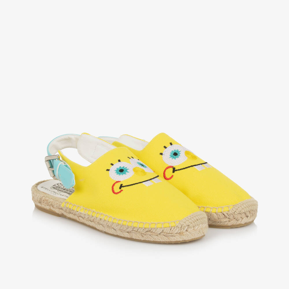 Stella McCartney Kids-Летние эспадрильи SpongeBob для девочек | Childrensalon Outlet