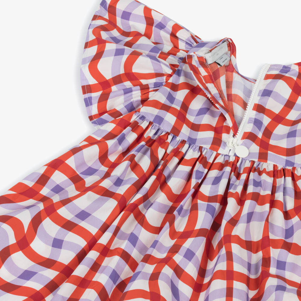 Stella McCartney Kids-فستان قطني نابض بالحياة للبنات | Childrensalon Outlet