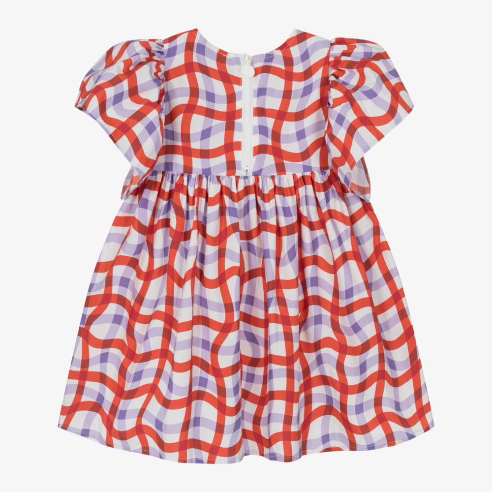 Stella McCartney Kids-فستان قطني نابض بالحياة للبنات | Childrensalon Outlet