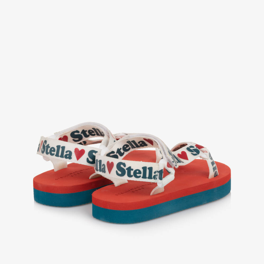 Stella McCartney Kids-Girls Vibrant Foam Sole Sandals | Childrensalon Outlet