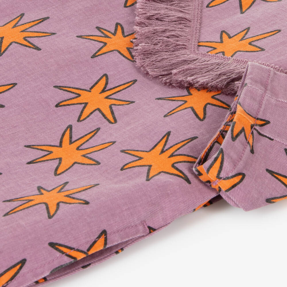 Stella McCartney Kids-Girls Violet Starry Denim Dress | Childrensalon Outlet