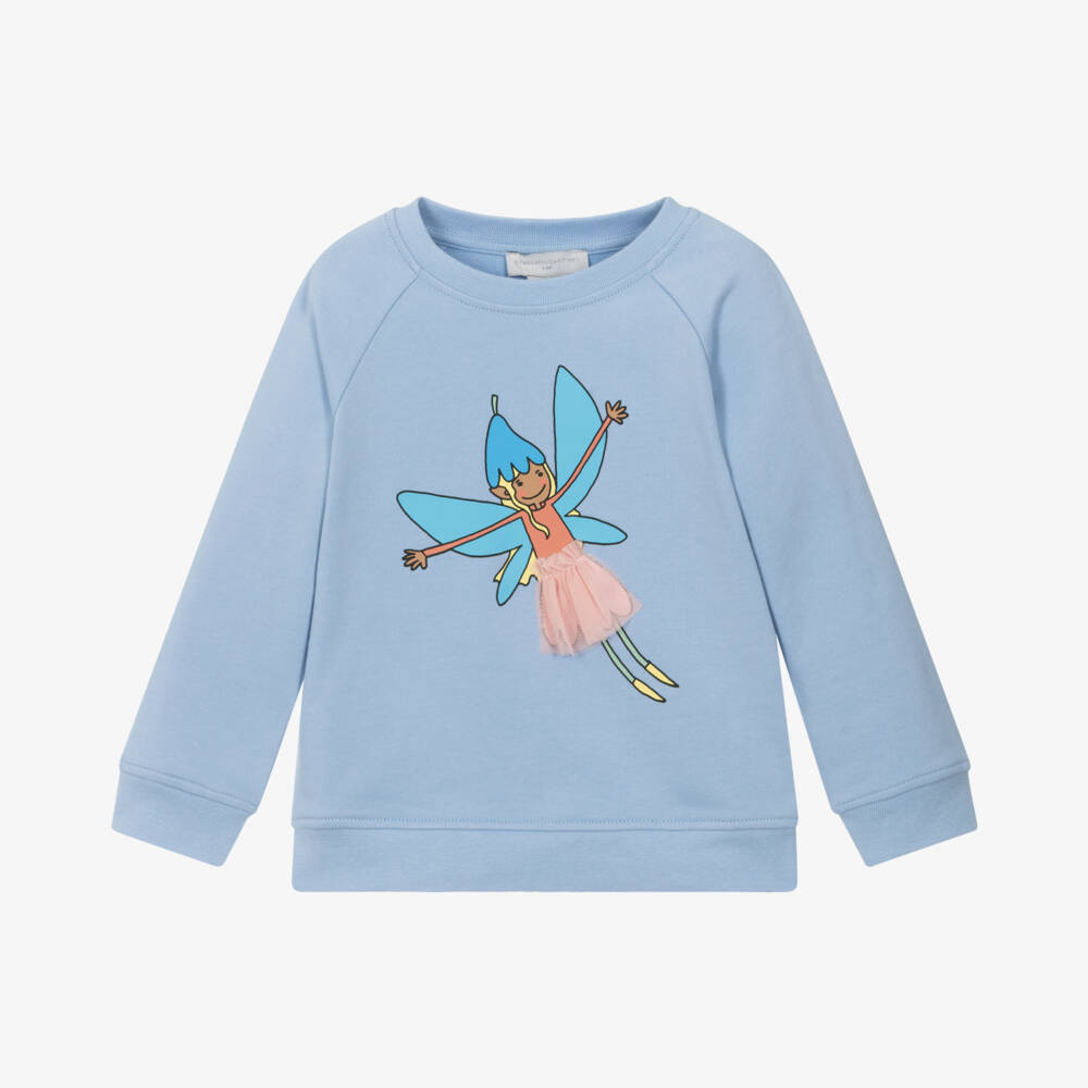 Stella McCartney Kids-Girls Whimsical Blue Fairy Pullover | Childrensalon Outlet