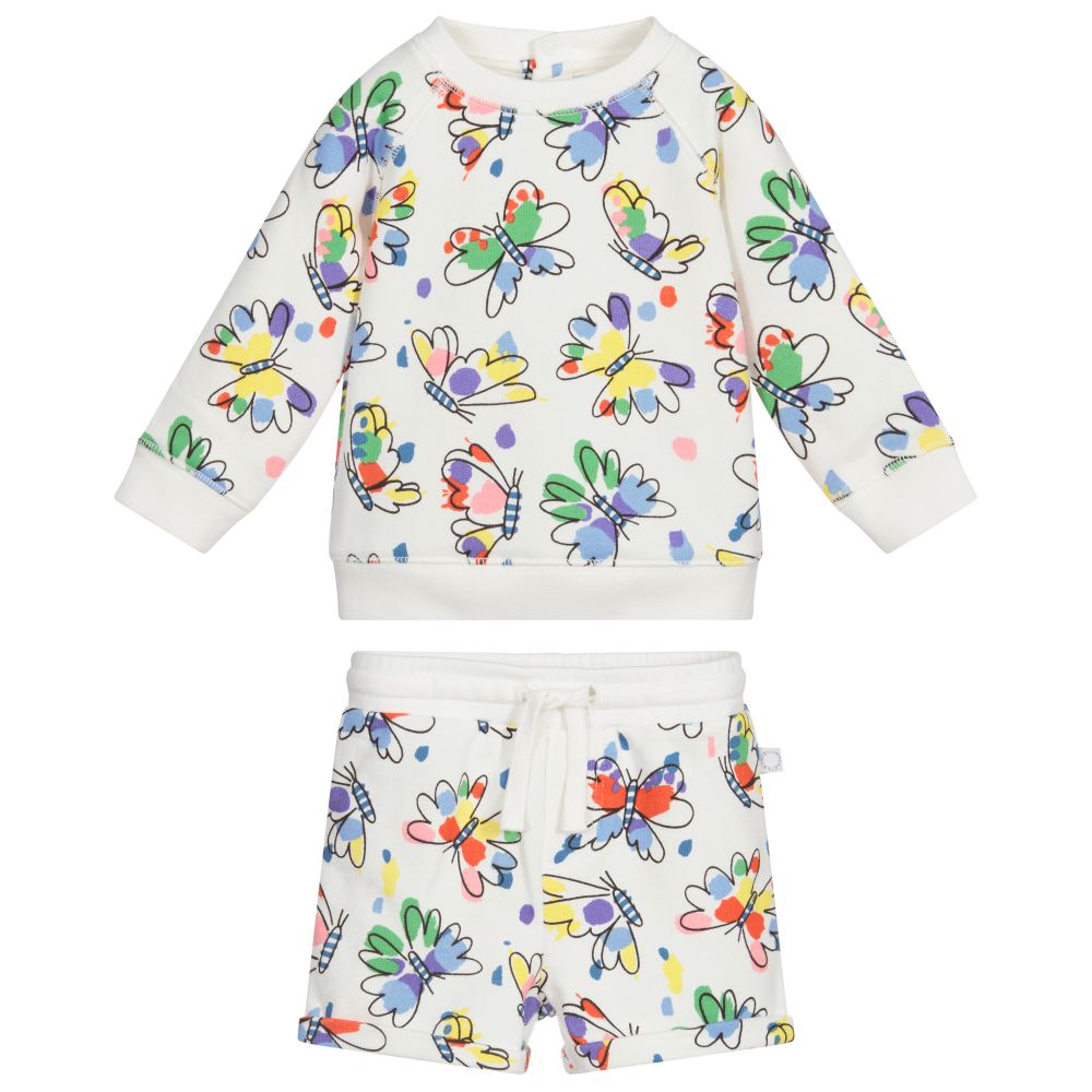 Girls white 2025 jersey shorts